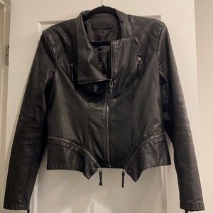 BlankNYC Faux Leather Moto Jacket
